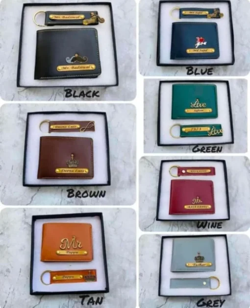 Wallet + Keychain Combo