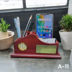 A11 Wooden Pen Stand