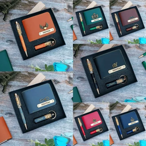 Pen + keychain + Wallet Combo