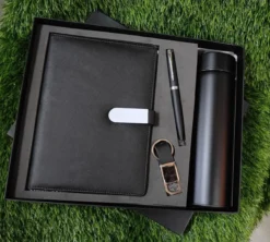 Diary Bottle Pen & keychain Combo Set