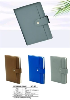 40 Jute Pocket dairy