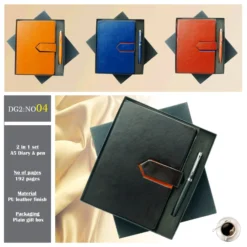 DG-02 NO-04 Diary & Pen Combo Set
