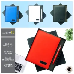 DG-02 NO-10 Diary & Pen Combo Set