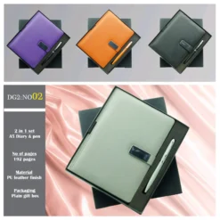 DG-02 NO-02 Diary & Pen Combo Set