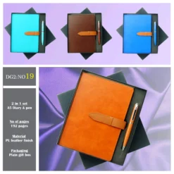 DG-02 NO-19 Diary & Pen Combo Set