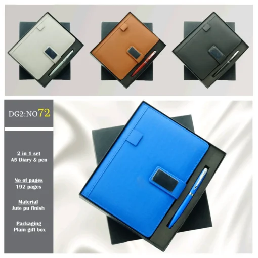 DG-02 No-72 Diary & Pen Combo Set
