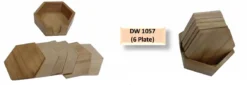 DW 1057 WOODEN TEA COSTER