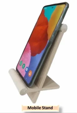 WOODEN MOBILE STEND
